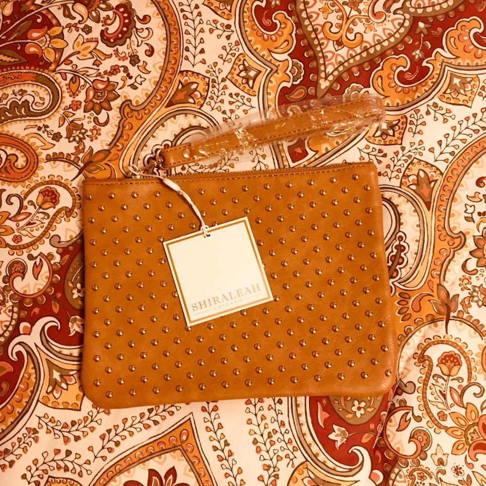 Camel Wristlet